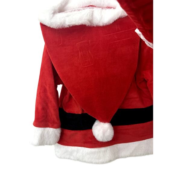 Koala Kids Santa Outfit Long-Sleeve Top Bottoms & Hat Multicolor 6-9 Months NWT - Picture 5 of 7